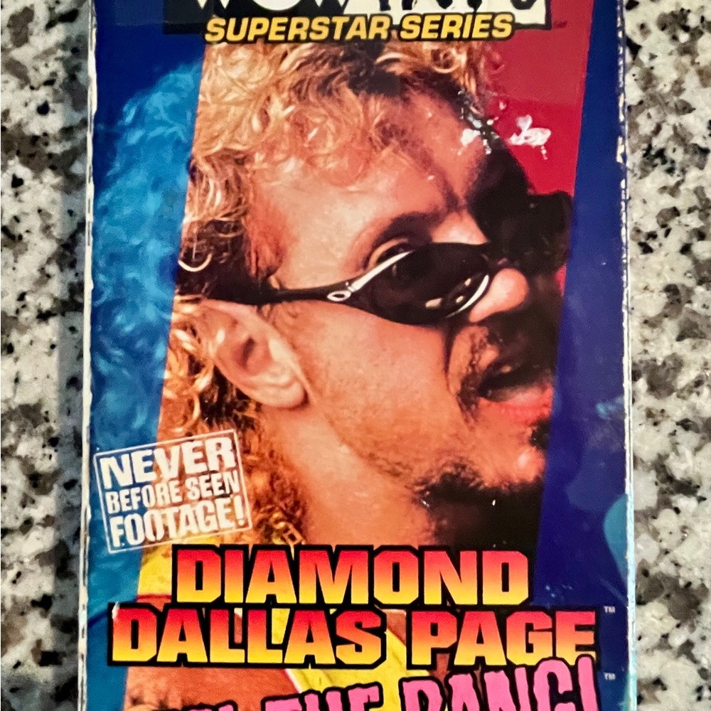 WCW Superstar Series VHS - Diamond Dallas Page